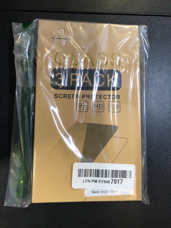 Photo 1 of Mr.Shield Screen Protector compatible with Samsung Galaxy A15 5G / 4G [Tempered Glass] [3-PACK] [Japan Glass with 9H Hardness]