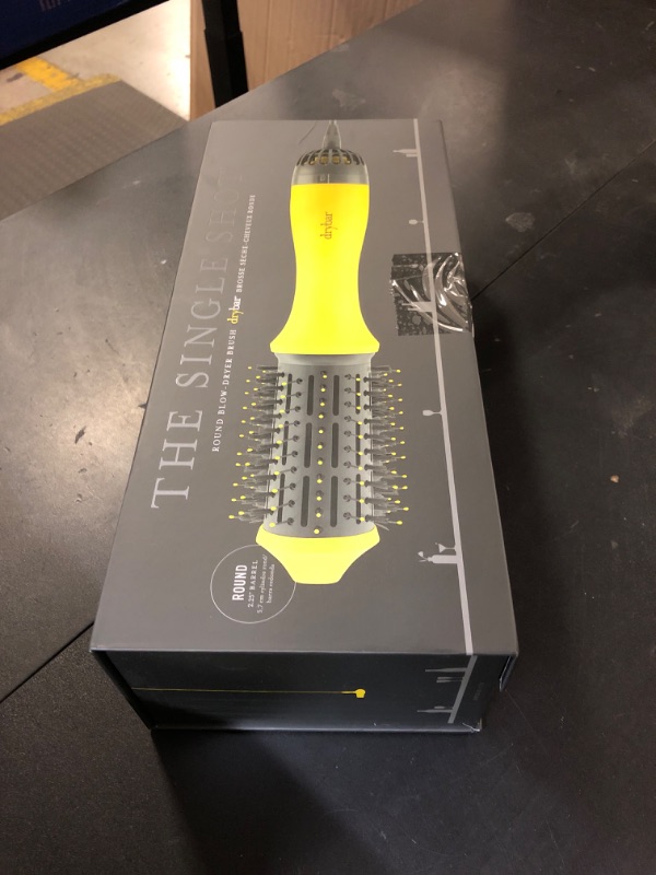 Photo 1 of Drybar The Single Shot Round Blow-Dryer Brush – Smooth, Shiny Hair with Volume and Less Frizz – Salon Styling Brush for Faster Blowouts