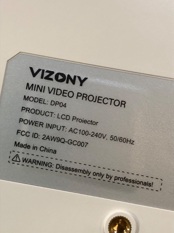 Photo 1 of [Netflix Licensed/Dolby Audio] Smart Projector with WiFi and Bluetooth, VIZONY Native 1080P Projector with Apps Built in Netflix, Youtube, Hulu, Disney+, Portable Mini Projector for Indoor/Outdoor