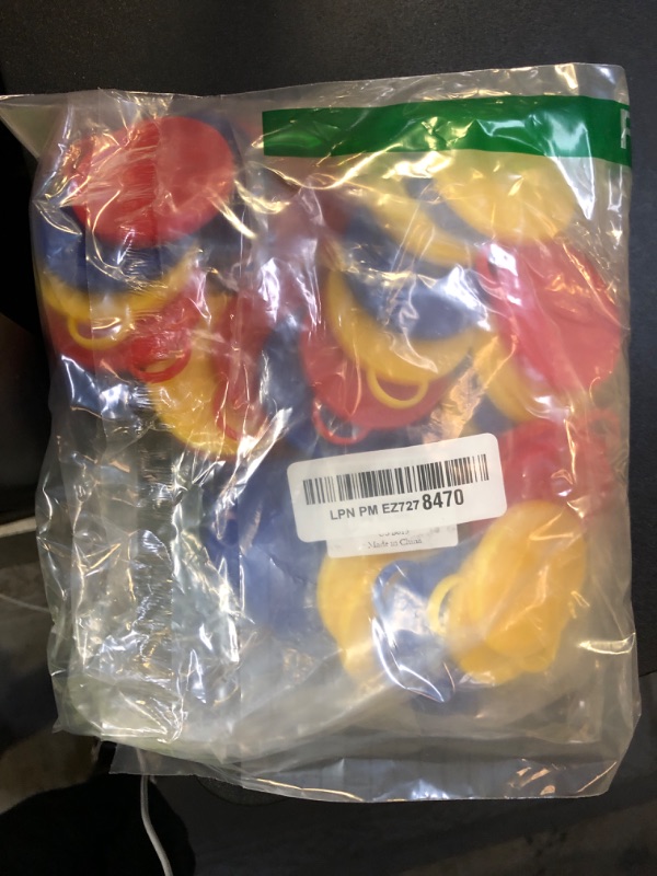 Photo 1 of BOROSO 45PCS Balloon Weights Colorful Plastic Heavy Balloon Pendants Wedding Birthday Party Balloons Accessories For Helium Balloon Decoration (Happy)