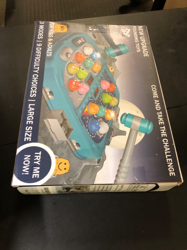 Photo 1 of Whack Game Mole for Toddlers, Toys for 3-12 Year Old Boys and Girls, Pounding Game for Kids,Gifts for 3 4 5 6+ Year Old Boys, Interactive Educational Toy with Sound and Light,PK Mode with 2 Hammers