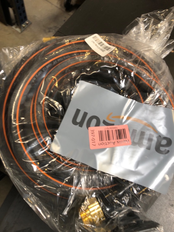 Photo 1 of Giraffe Tools Garden Hose 25ft x 5/8'', Water Hose Heavy Duty, Flexible, Lightweight Hybrid Hose with Swivel Handle, Male to Female Fittings