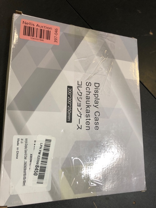 Photo 1 of Display Case 7.8x7.8x9.8inch,20x20x25cm for Collectibles Assemble Clear Acrylic Box Alternative Glass Case for Display Action Figures Home Storage Organizing Toys