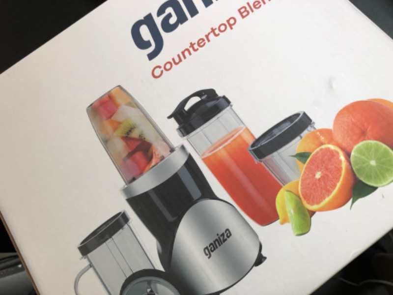 Photo 1 of Ganiza Smoothie Blender, 900W Blenders for Shakes and Smoothies, 15-Piece Personal Blender and Grinder Combo for Kitchen, Smoothies Maker with 4 BPA-Free Portable Cup, Nutritious Recipe