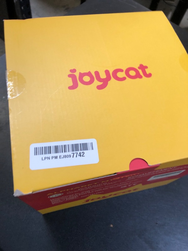 Photo 1 of JoyCat Mystery Alphabet Box for Kids 52 PCS Letters Sorting Matching Game Activities Letter Sounds Fine Motor Learning Toys for Preschool Kindergarten Classroom - Easter Basket Stuffers Gifts