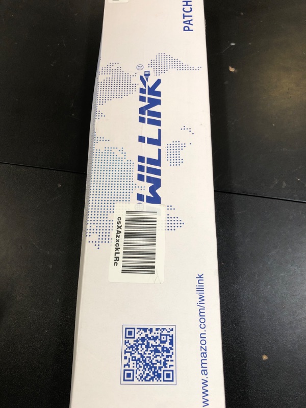 Photo 1 of iwillink 10Gbps Patch Panel 24 Port, RJ45 Through Coupler Cat6 Patch Panel UTP 19-Inch 1U with Back Bar, Wallmount or Rackmount, Compatible with Cat5, Cat5e, Cat6 Cabling