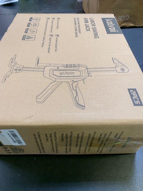 Photo 1 of Kolvoii Furniture Jack 2 Pack, Construction Jack with Two-Speed Drop Modes, Multi-Function Height Adjustment Lifting Device Labor Saving Arm