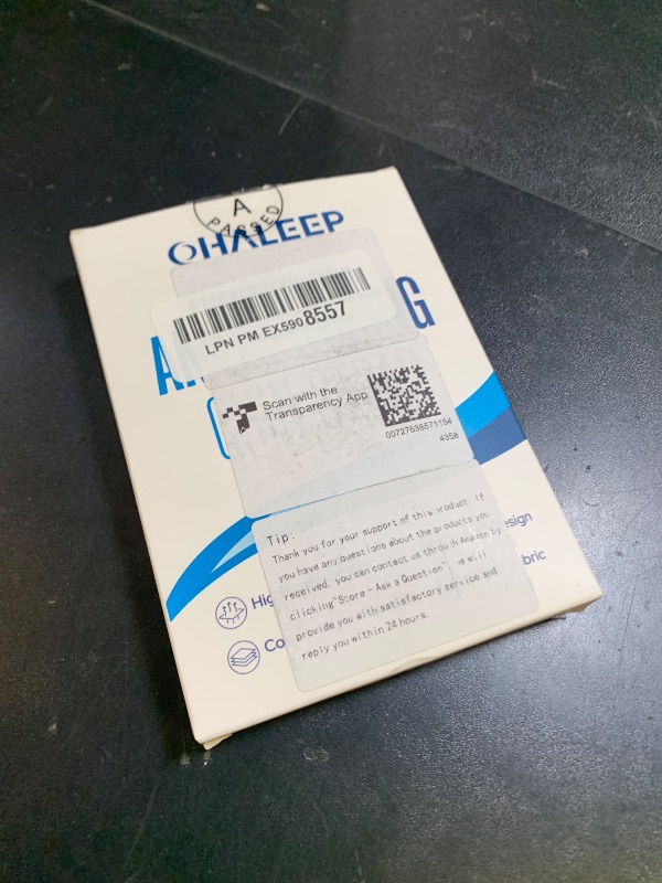 Photo 1 of OHALEEP Chin Strap for Sleeping Comfortable Stop Snoring Solution, Snore Stopper Adjustable, Anti Snoring Devices Breathable and Reusable, Anti Snore Chin Strap for CPAP Users, Black, M