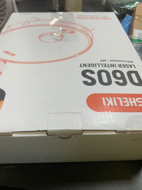 Photo 1 of Robot Vacuum and Mop, Mapping Robotic Vacuums Cleaner with LiDAR Navigation Smart & Strong Suction, WiFi/App/Alexa/Voice Control, Obstacle Avoidance, for Home, Wood/Hard Floors, Pet Hair -Grey