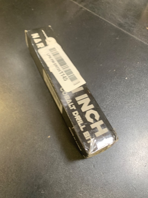 Photo 1 of 1 Inch Cobalt Drill Bits - 1 Pack - 6 Inch Length - M35 Cobalt Drill Bits with Storage Case - Perfect Drill Bits for Metal, Hardened & Stainless Steel, Cast Iron, and More!