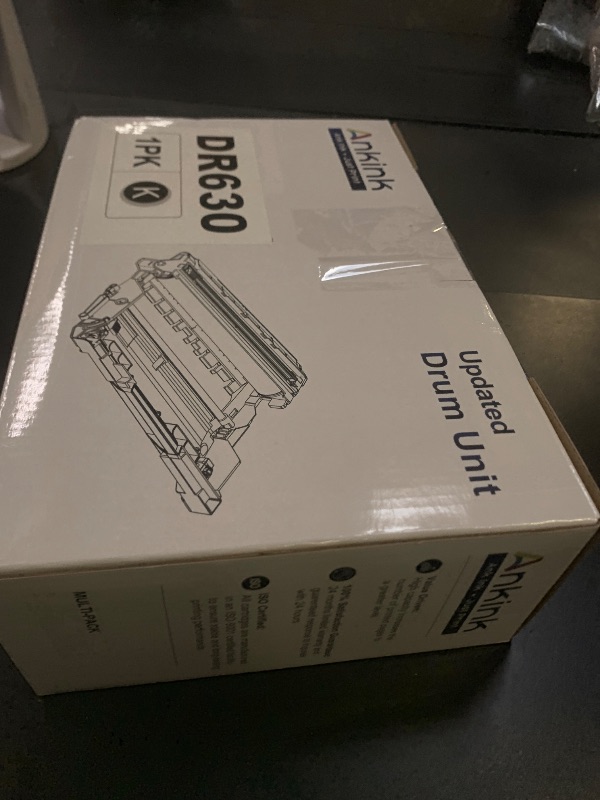 Photo 1 of Ankink DR630 Compatible Drum Unit (Not Toner) Replacement for Brother DR-630 DR660 660 for MFC-L2700DW L2720DW L2740DW HL-L2300D L2320D L2340DW L2360DW L2380DW DCP-L2540DW Laser Printer,1 Pack