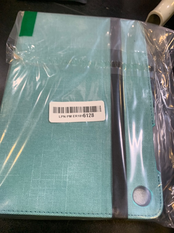 Photo 1 of Fintie Case for Samsung Galaxy Tab A9 Plus/A9+ 5G 11 Inch 2023 Model (SM-X210/X216/X218), Multi-Angle Viewing Smart Stand Back Cover with Pocket Auto Wake/Sleep, Turquoise