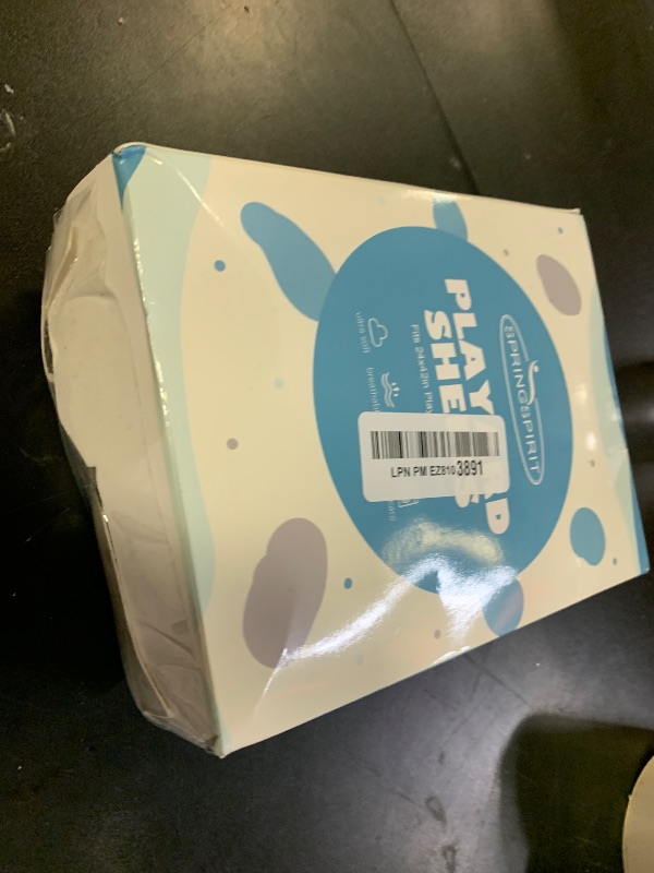 Photo 1 of 4 Pack Pack and Play Fitted Sheets, 24" x 42" Compatible with Guava Lotus Travel Crib and Other Travel Light Playard Mattress, Ultra Soft and Skin-Friendly, Aqua