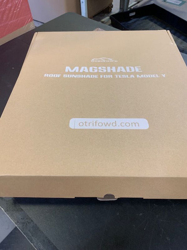 Photo 1 of OtriFowd Tesla Model Y Sunshade Roof, Magshade for Model Y to Block UV and Keep Cooling, Magnetical Foldable Sunshade for Glass Roof 2024 2023 2022 2021