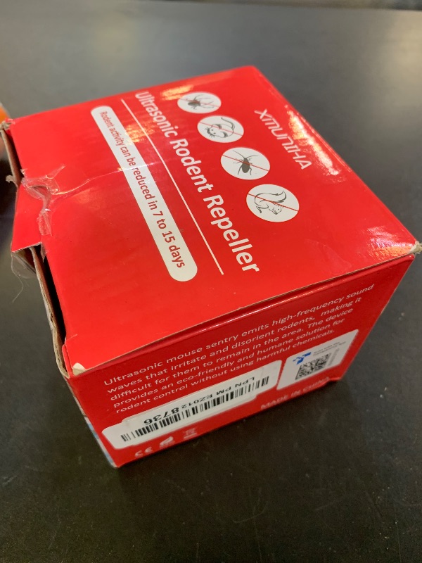 Photo 1 of Mouse Repellent Ultrasonic Plug in, Mice Repellent Indoor Ultrasonic Pest Repeller 2025 Upgraded, 360° Ultrasonic Rodent Repellent with PIR Sensor & LED Strobe Light for Indoor