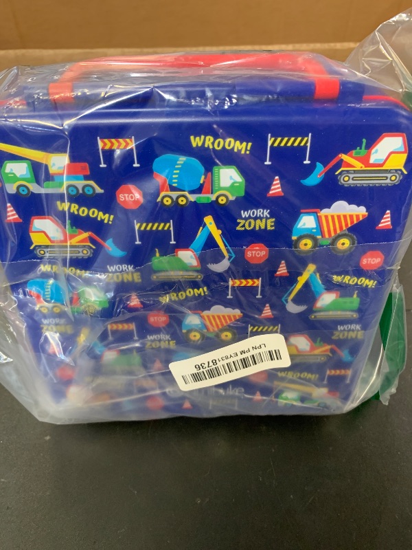 Photo 1 of ITEM IS MISSING PARTS, UNSURE WHAT PARTS ARE MISSING --------------------------Fimibuke Bento Box for Kids Adult, BPA Free & Leakproof Toddler Lunch Box with 8.5oz Insulated Thermos Food Jar, Utensils & Sauce Jar, Dishwasher Safe 3 or 4 Compartment Contai