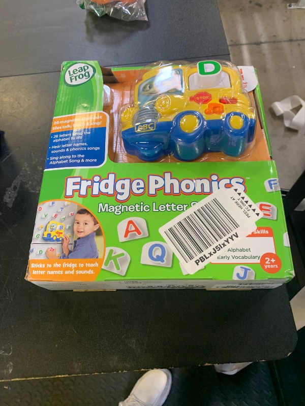Photo 1 of LeapFrog Fridge Phonics Magnetic Letter Set, Yellow
