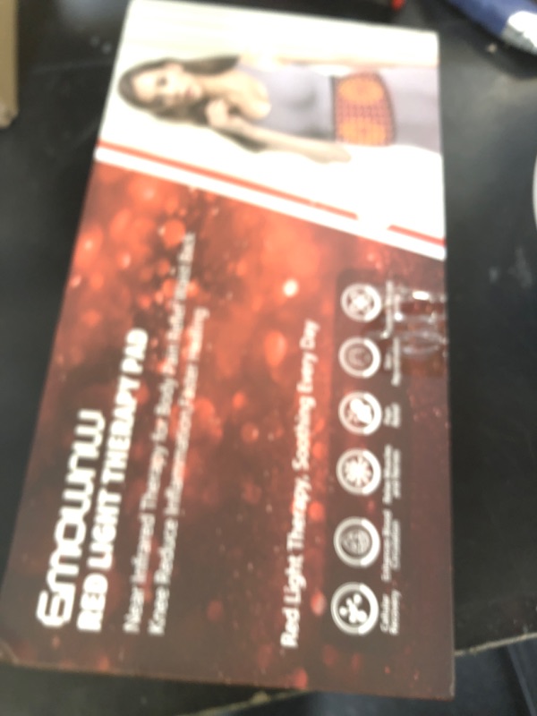 Photo 1 of Red Light Therapy for Body,19.6'' x 8.6'' Near Infrared Light Therapy Pad with 3-in-1 Chip 120 LEDs Bead with Timer Remote Control, 660nm & 850nm Therapy Belt Wrap for Back Joint Muscle Pain Relief
