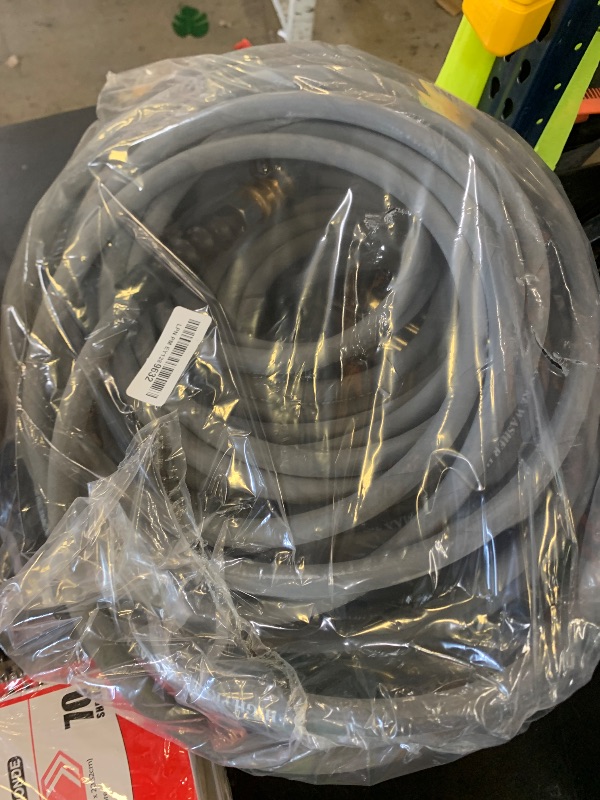Photo 1 of Coyardor 3/8" Pressure Washer Hose 100 FT 4500 PSI, Steel Braided Layer & NonMarking Rubber for Hot/Cold Water High Power Washer Replacement With 3/8 Inch Quick Connect & M22 Fitting, Industrial-grade