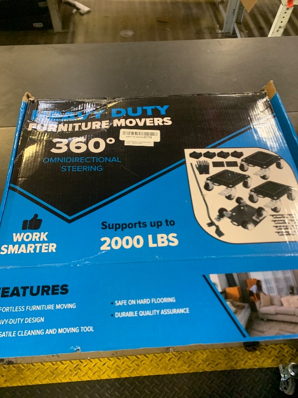 Photo 1 of Furniture Dolly & Furniture Movers with Wheels – Furniture Lifters for Heavy Furniture – Lift and Wheel Combo Furniture Mover with Moving Furniture Gliders – Furniture Moving Wheels for Home & Office