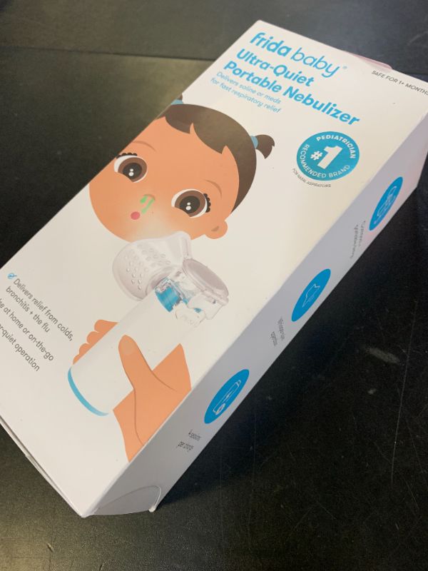 Photo 1 of Frida Baby Nebulizer for Babies, Portable Nebulizer for Kids, Babies & Infants, Ultra-Quiet Handheld Nebulizer with Mask + Diffuser, Congestion + Flu Relief