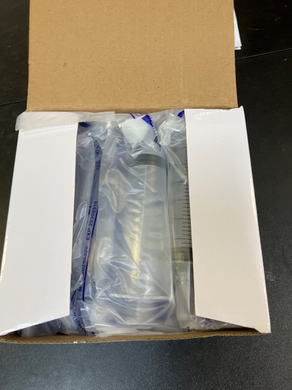 Photo 1 of 12Pack 60ml Syringe for Liquid - Large Plastic Syringes Without Needle for Jello Food Thick Liquids and Irrigation Water, Lip Gloss Filling, Feeding Dogs Meds, Measuring ( 12 Pack 60 ml / cc )