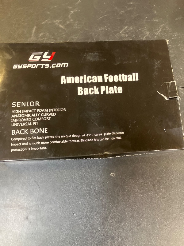 Photo 1 of GY FootballShoulderPads,Adultsyouthfootball Backplate (American Football)