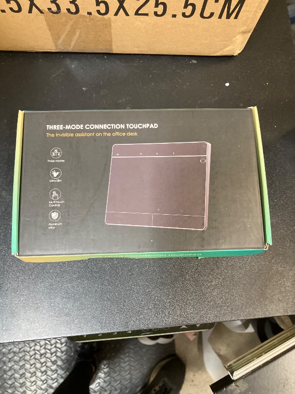 Photo 1 of LuolaProject Wireless Trackpad Multi-Touch Surface Bluetooth Touchpad with High Precision Navigation for Windows10/11/Desktop/Laptop/Notebook Computer PC (MG3 Black)