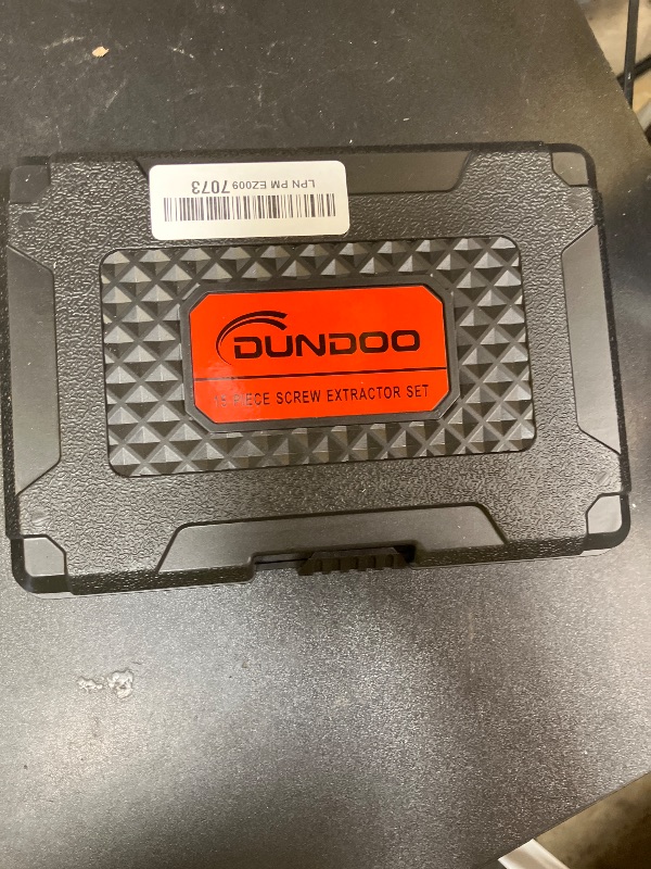 Photo 1 of 15 Pieces Screw Extractor Set, Easy Out Bolt Extractor Kit, 3/8" Inch Drive Hex Head Multi-Spline Bolt Remover Kit Tool for Removing Stripped, Broken Rusted Bolts Screws