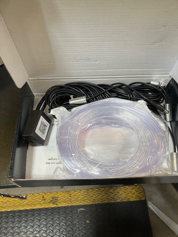 Photo 1 of DEHERANE Interior Car LED Strip Lights, RGB 6 in 1 Ambient Lighting Kits with 315 inches Fiber Optic, 16 Million Colors Car Interior Lights with Wireless APP and Remote Control, Sync to Music