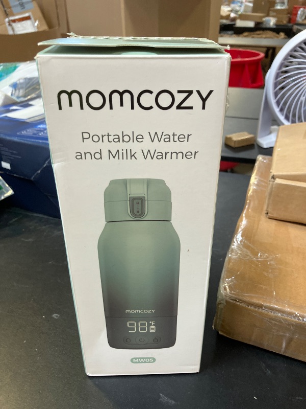 Photo 1 of Momcozy Portable Milk Warmer for Travel – Dual Heating Modes for Breast Milk & Water, Portable Bottle Warmer with Fast Heating & Long Battery Life, 17 Ounces Large Capacity to Meet Your All-Day Needs
