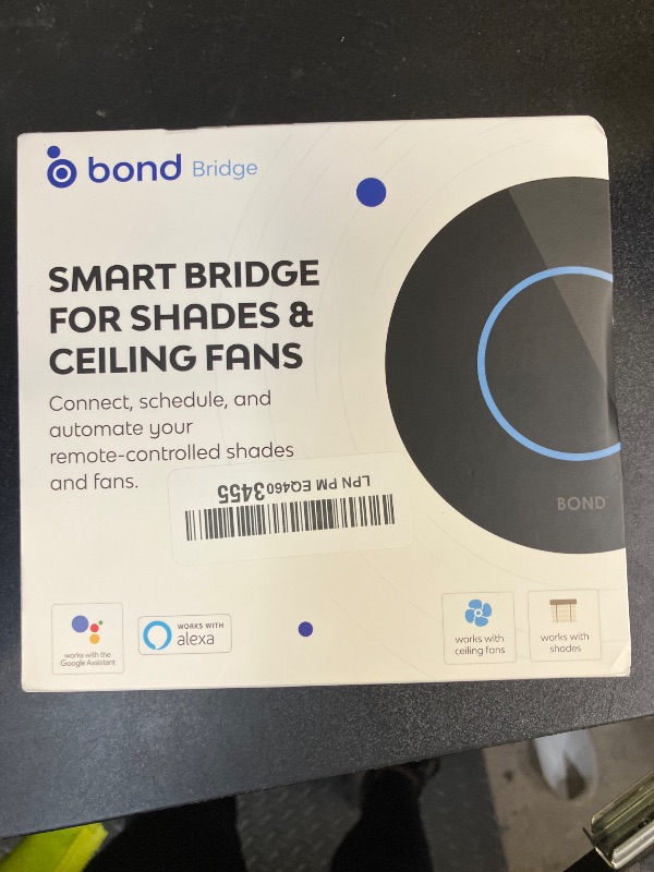 Photo 1 of BOND | Add Wifi to Ceiling Fan, Fireplace or Motorized shades | Works with Alexa, Google Home | Remote Control with App | Works with iPhone or Android