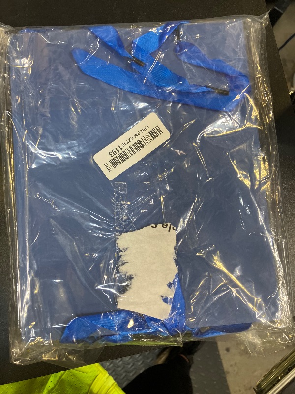 Photo 1 of MOXARYSU 5 Pcs Medium Blue Gift Bags: 8x5x10 Inches Gift bags With Handles Party Favor Bags For Party,Birthday,Baby Shower,Wedding?Blue, No Tissue Paper?