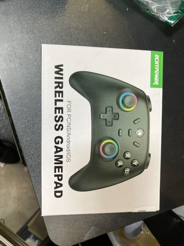 Photo 1 of ECHTPower Wireless PC Gaming Controller - Hall Effect Joystick, 2.4G & Wired 1000Hz Polling Rate, 800mAh Battery, Adjustable Turbo/Vibration - for PC/Switch/iOS/Android