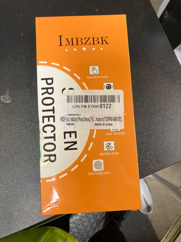 Photo 1 of IMBZBK [Auto Installation] 2 Pack Privacy Screen Protector for Samsung Galaxy Z Flip 7, 2 Inside Anti-Spy Film + 2 Front Tempered Glass + 2 Camera Lens Protector Accessories