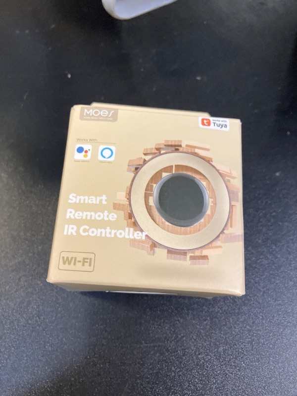 Photo 1 of MOES WiFi Smart IR Remote Controller Smart Home Infrared Universal Remote Blaster,One for All Control AC TV DVD CD AUD SAT etc,Compatible with Alexa and Google Assistant,No Hub Required