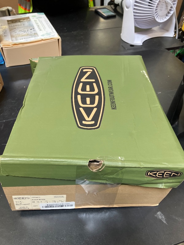 Photo 1 of KEEN Men's Revel 4 Chelsea Mid Height Polar Insulated Snow Boots, Black/Black, 10.5