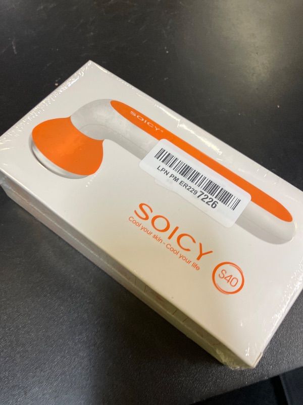 Photo 1 of ONLYSKY BEAUTY Cooling Ice Roller Facial Massage Roller for Face (Orange)