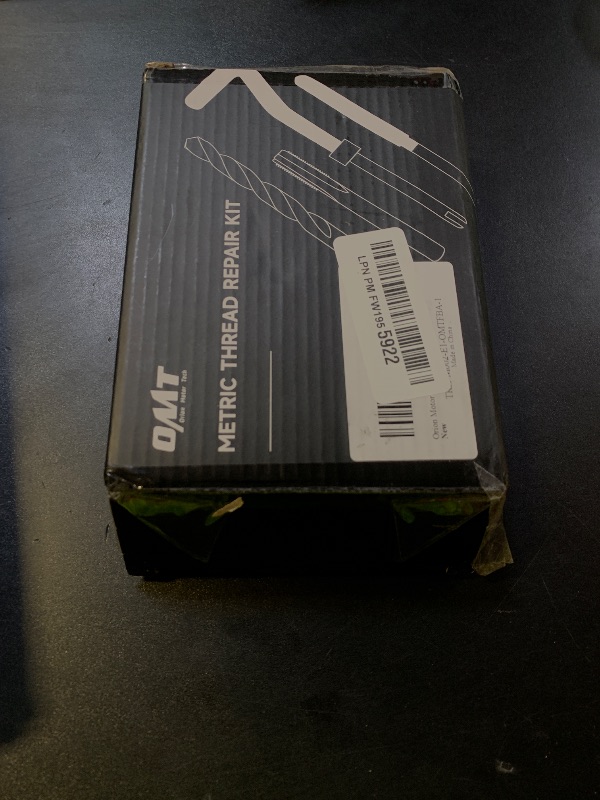 Photo 1 of **INCOMPLETE, DAMAGED** Orion Motor Tech Helicoil Thread Repair Kit, M6x1.0 Thread Repair Tool with HSS Drill Bit & 30 Thread Inserts, Metric Thread Repair Installation Kit for Rethreading Internal Threads with Carry Case