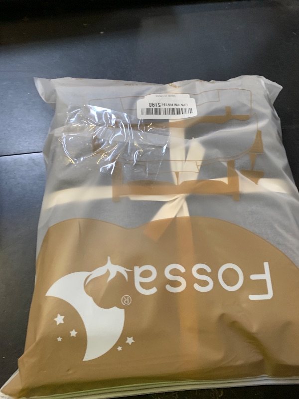 Photo 1 of FOSSA Duvet Cover Set 100% Washed Cotton Linen Feel Super Soft Breathable Cozy 3 Pieces Bedding Sets Solid Dark Grey California King