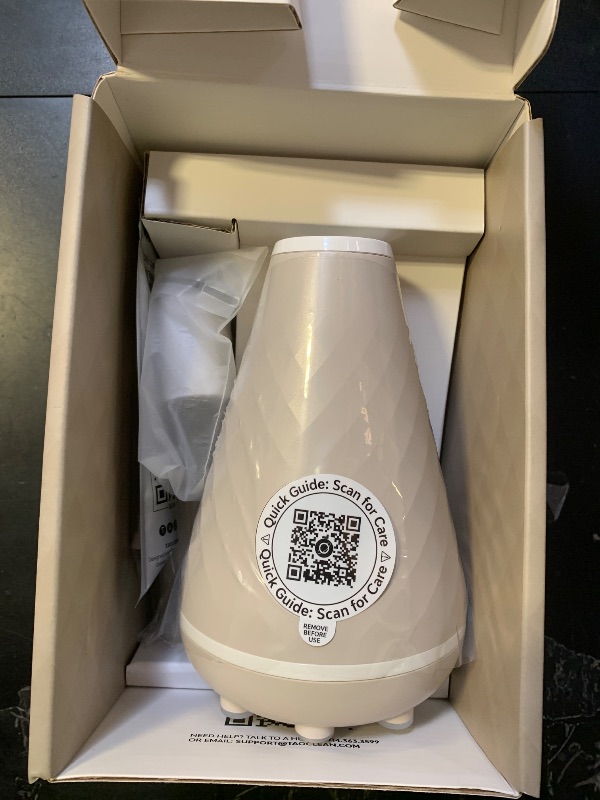 Photo 1 of TAO Clean UV Sanitizing Sonic Toothbrush and Cleaning Station, Electric Toothbrush, Dual Speed Setting, Sandstone