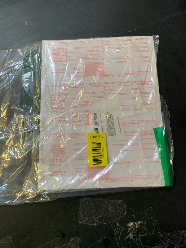 Photo 1 of 1099 NEC Tax Forms 2025 with Envelopes, 4 Part 15 Pack Tax Forms Kit and 15 Self-Seal Envelopes –Great for QuickBooks and Accounting Software, Value Pack for Business - Made in The USA - 15-Pack