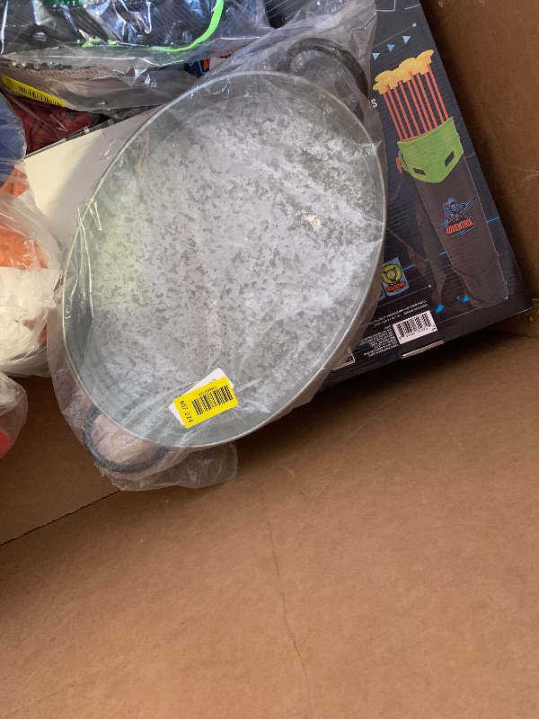 Photo 1 of Serving Tray, Farmhouse Metal Tiered