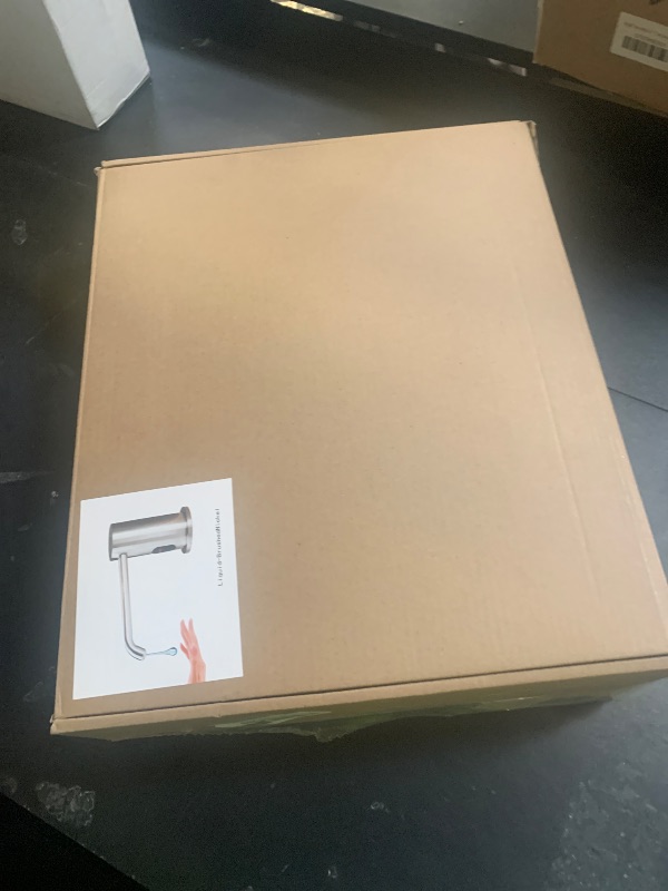 Photo 1 of Tesrin Automatic Liquid Soap Dispenser Touchless for Bathroom and Kitchen with 33.81oz/1000ml Upgraded Infrared Sensors Built in Sink Soap Dispenser for Smart Home