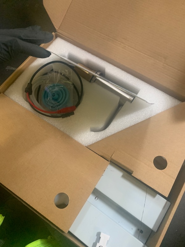 Photo 1 of Tesrin Automatic Liquid Soap Dispenser Touchless for Bathroom and Kitchen with 33.81oz/1000ml Upgraded Infrared Sensors Built in Sink Soap Dispenser for Smart Home