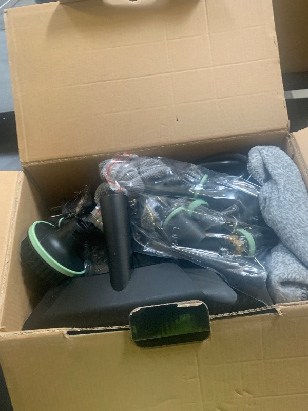 Photo 1 of Steam Cleaner, Portable Steamer for Cleaning with 16pcs Accessories, 6-Level Adjustable, 15s Heat-Up, Handheld Steam Cleaner for Home for Tile, Grease, Dirt, Grout, Car Detailing, Green