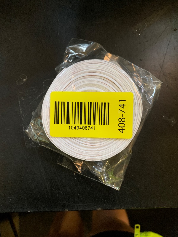 Photo 1 of 10 Yards American Softball Ribbon for Crafting Sewing, 7/8 Inch White Grosgrain Ribbons for Gift Wrapping, Rugby Balls Ribbons for Hair Bow Cheerleader Accessories