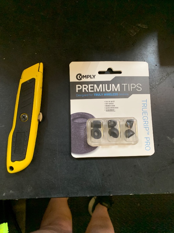 Photo 1 of Comply Memory Foam Replacement Earbud Tips for Bose QuietComfort, II, Ultra 1&2 | Ultimate Comfort, Secure Fit, Superior Noise Isolation | Black (S/M/L) (3 Pairs)