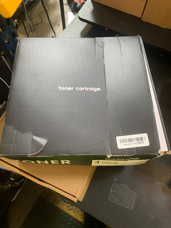 Photo 1 of 204A Toner Cartridges 4 Pack (with Chip) Replacement for HP 204A Toner Cartridges Color Pro MFP M180nw M180n M181fw M154a M154nw Printer | CF510A CF511A CF512A CF513A