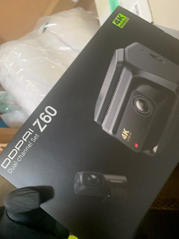 Photo 1 of DDPAI 4K Dash Cam Front and Rear, Built-in 32G eMMC Dual Dash Car Camera,64GB Card Included Dashcam,Night Vision Dash Camera,5GHz WiFi, 7 Days Parking Mode,GPS,3" IPS, ADAS, WDR, Support 512GB,Z60